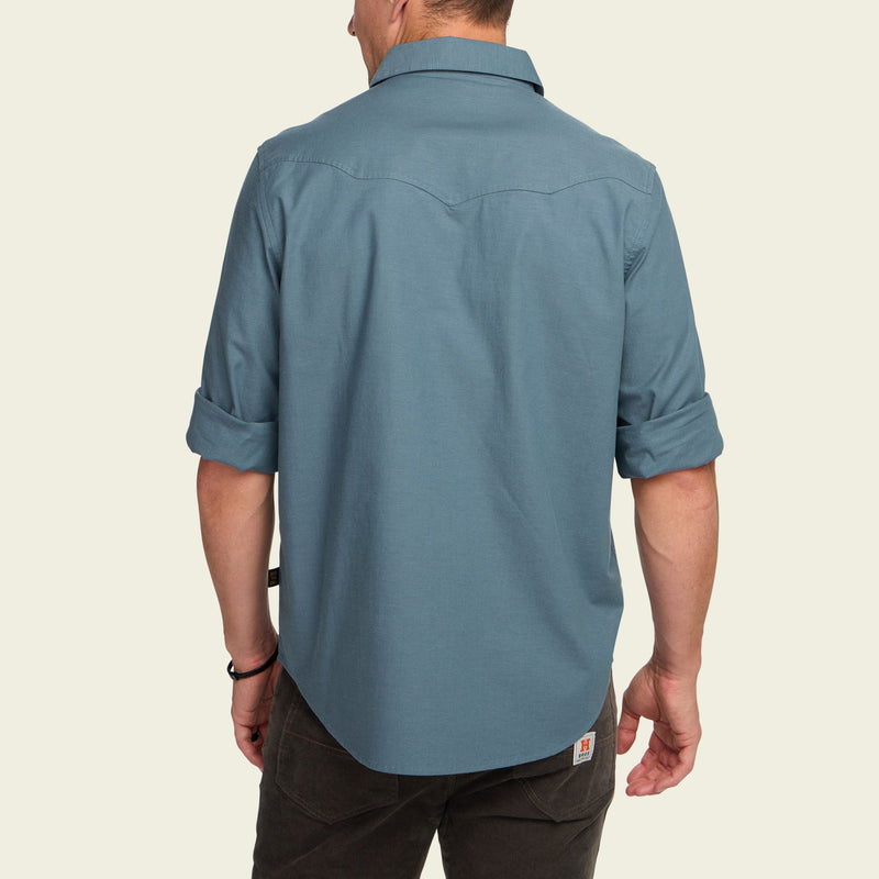 Crosscut Deluxe Snapshirt - North Atlantic Blue