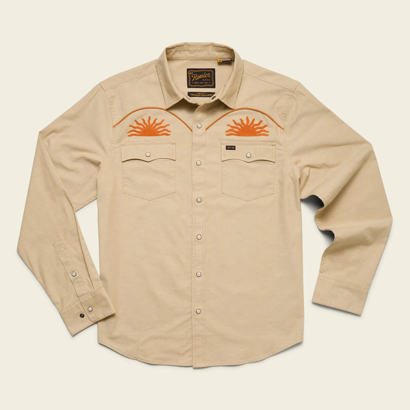 Crosscut Deluxe Long Sleeve: El Sol-Gold