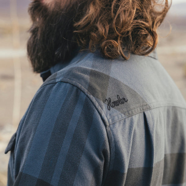 Harker's Flannel - Petrol