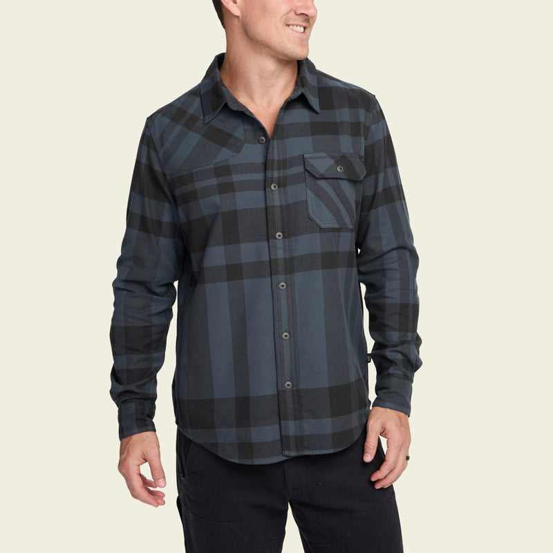 Harker's Flannel - Petrol