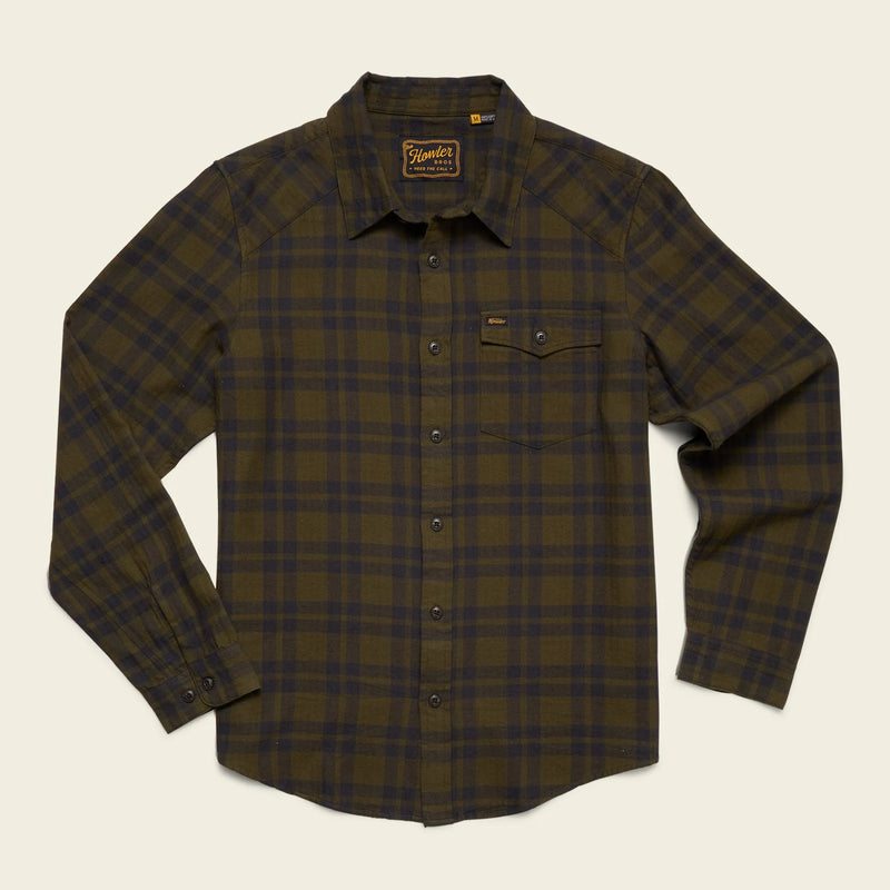La Grange Lightweight Flannel - Dark Olive