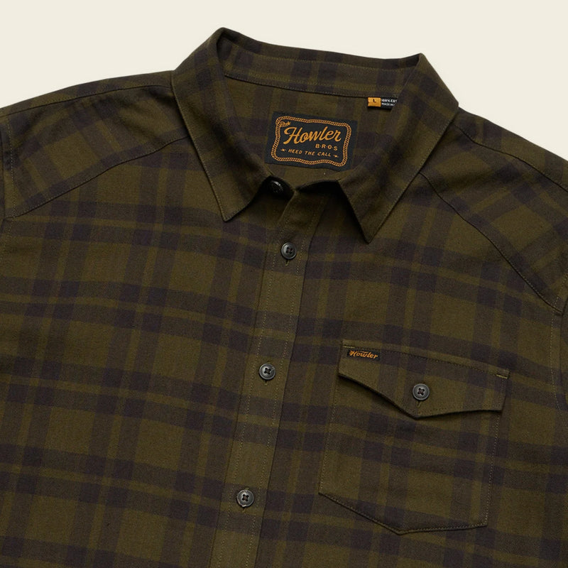 La Grange Lightweight Flannel - Dark Olive