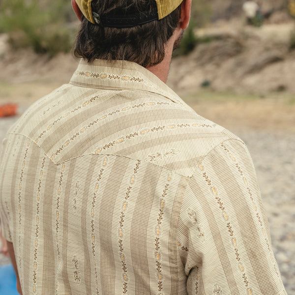 H Bar B Snapshirt - Prairie Garland : Dust