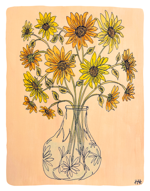 Wild Sunflower Print