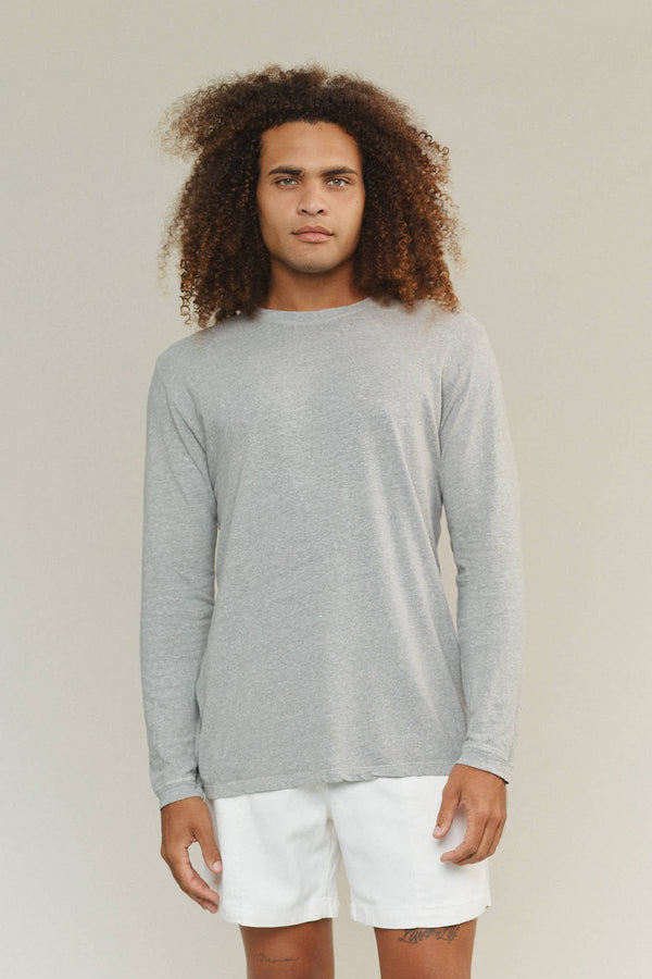 Heathered Jung Long Sleeve Tee
