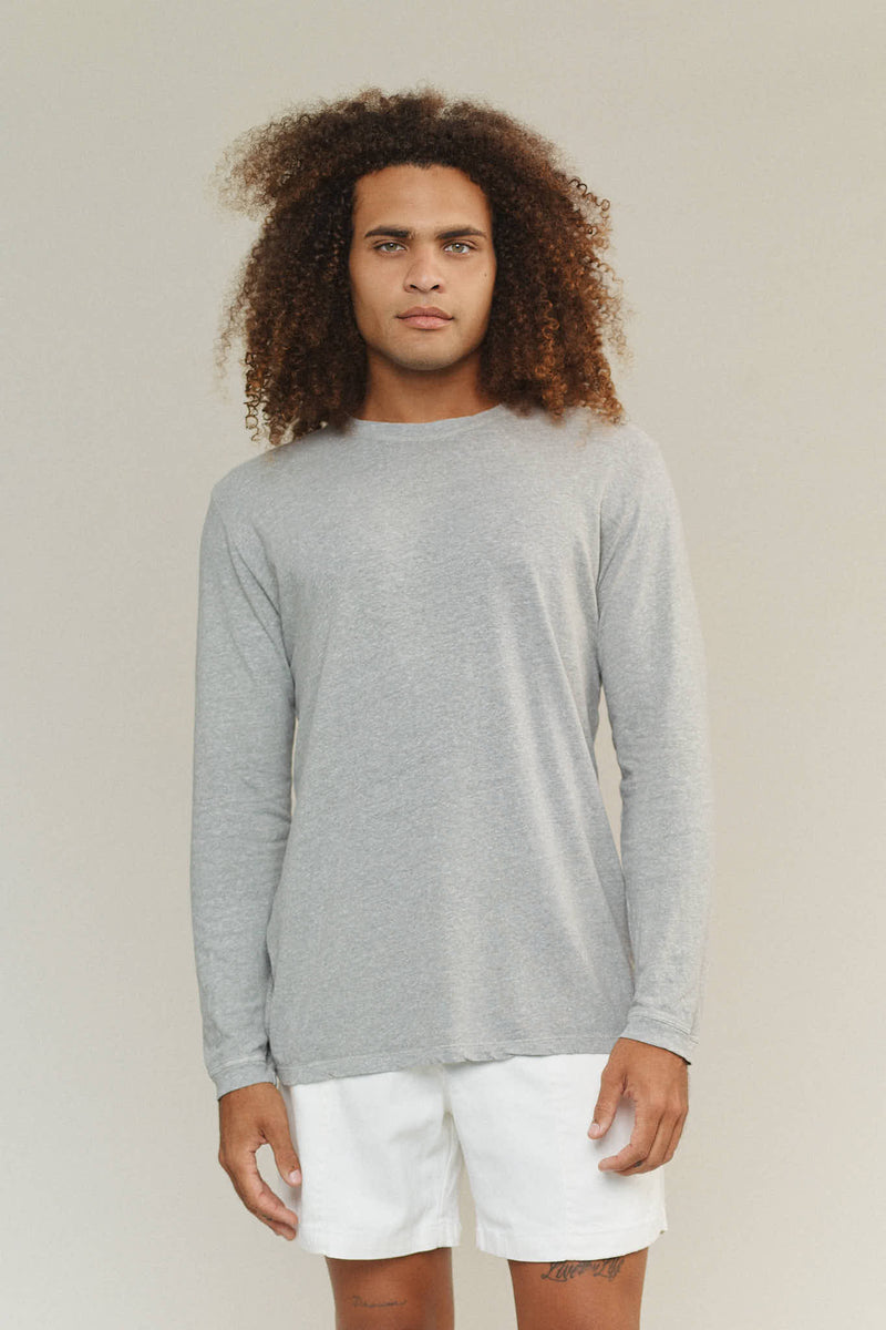 Heathered Jung Long Sleeve Tee