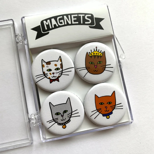 Fancy Cats Magnet Set