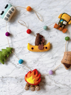 Felt Camping Garland