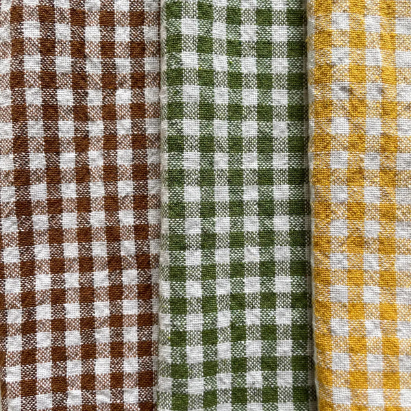 Organic Cotton Gingham Towel