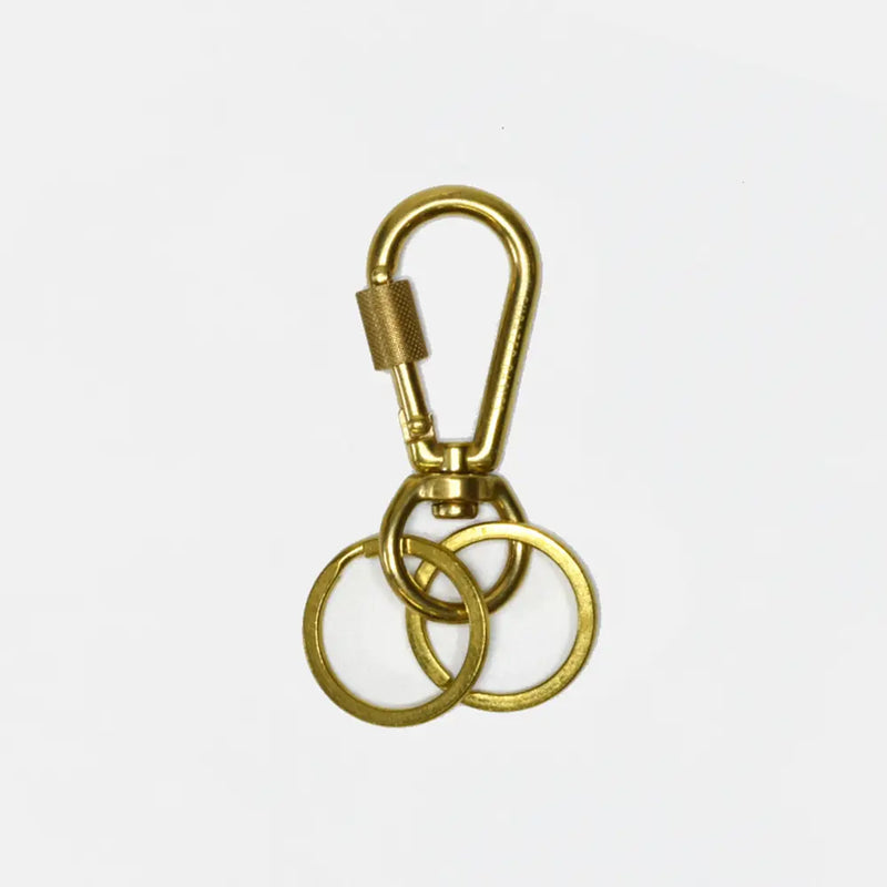 Brass Carabiner Keychain