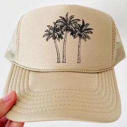 Palm Trees Trucker Hat