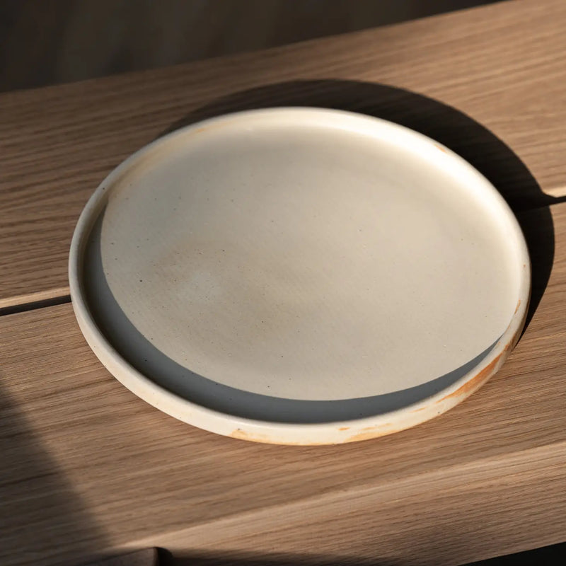 Caramel Stoneware Dinner Plates