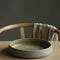 Stoneware High Side Dinner Plates in Concrete