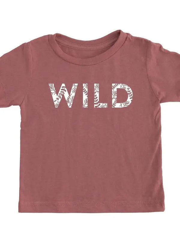 Wild T Shirt | Kids Graphic Tee