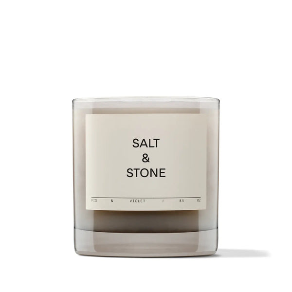 Salt and Stone Fig & Violet Candle