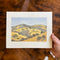 Blue Shadows 8" x 10" Print by Little Salt Wagon