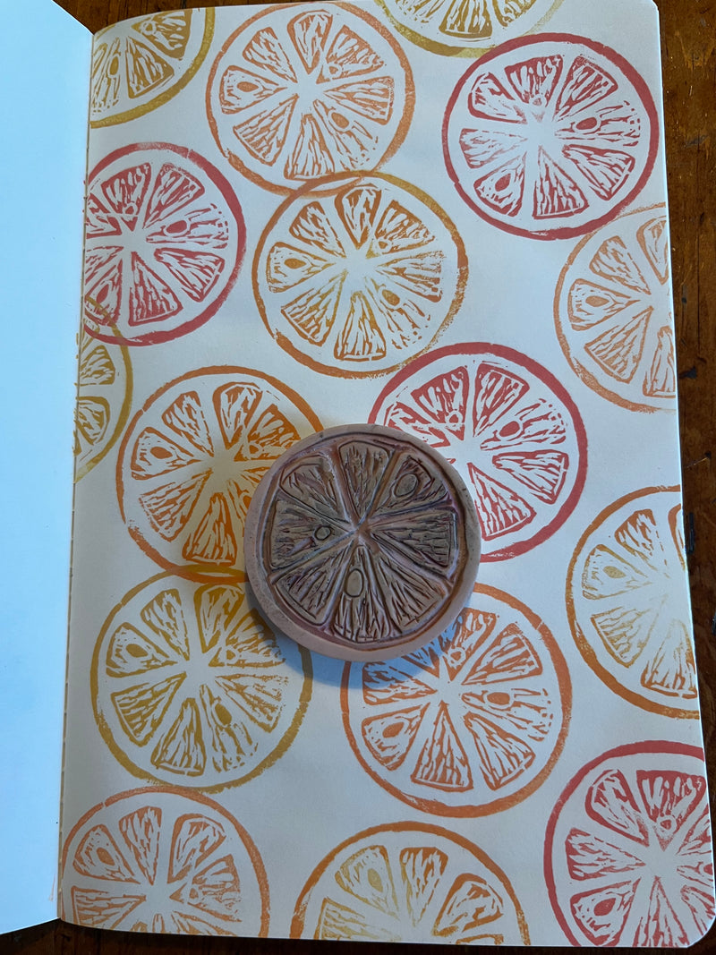 NEW DATE ADDED!!!! Block Printing & Journal Making/Gift Tag and Recipe Card Workshop - Montecito