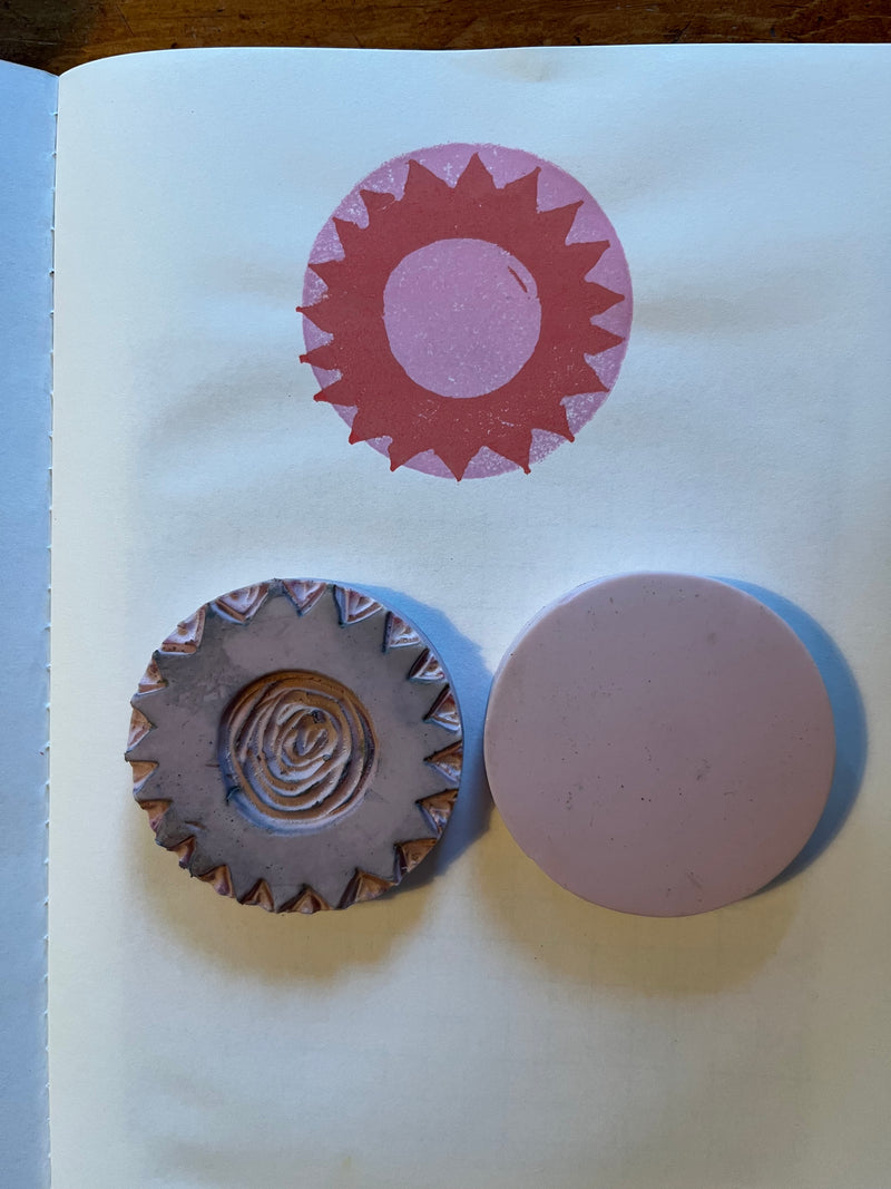 NEW DATE ADDED!!!! Block Printing & Journal Making/Gift Tag and Recipe Card Workshop - Montecito