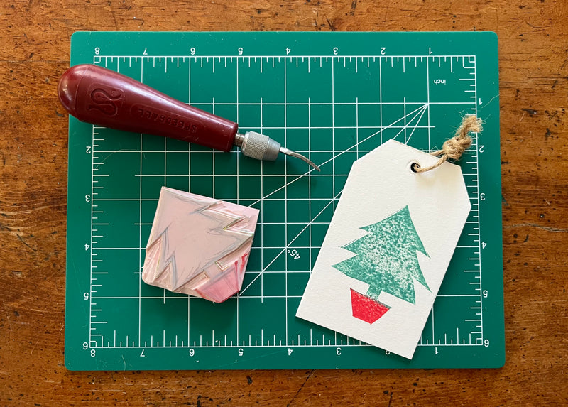 NEW DATE ADDED!!!! Block Printing & Journal Making/Gift Tag and Recipe Card Workshop - Montecito