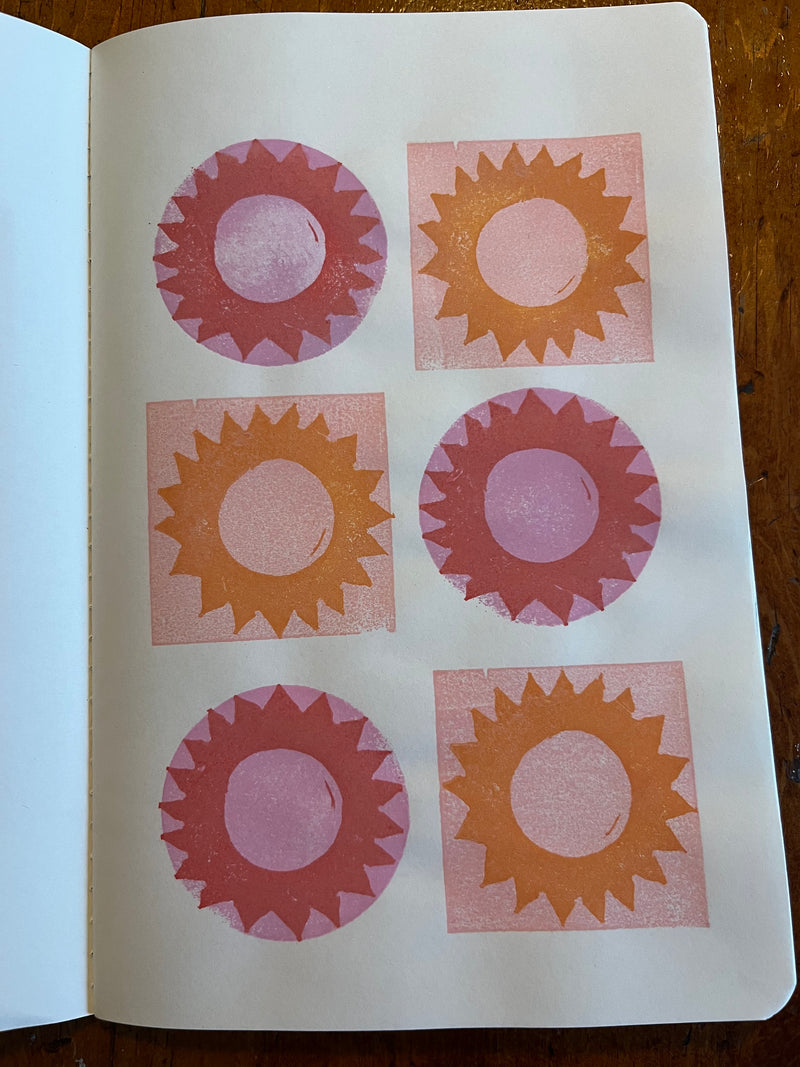 NEW DATE ADDED!!!! Block Printing & Journal Making/Gift Tag and Recipe Card Workshop - Montecito