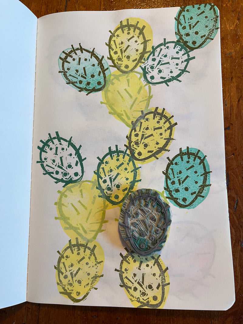 NEW DATE ADDED!!!! Block Printing & Journal Making/Gift Tag and Recipe Card Workshop - Montecito