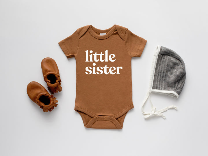 Little Sister Organic Baby Bodysuit