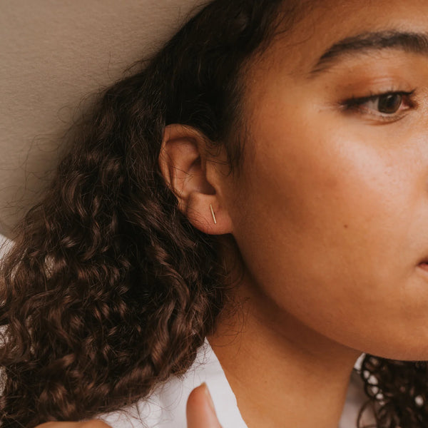 Minimalist Bar Earrings