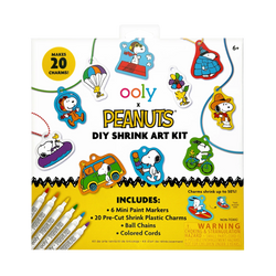OOLY x Peanuts: D.I.Y. Shrink Art Kit