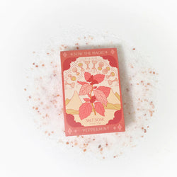 Peppermint Tarot Bath Salt Soak