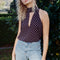 Edie Halter Polka Dot Top