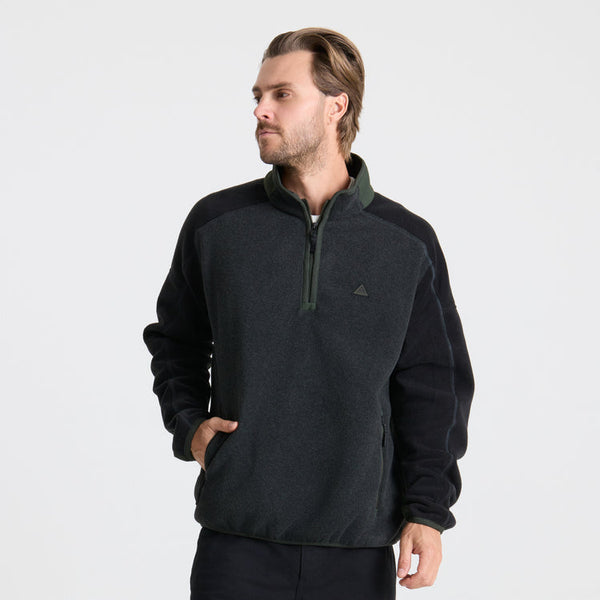 Campover Fleece Mock Hoodie