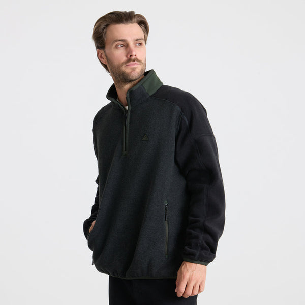 Campover Fleece Mock Hoodie