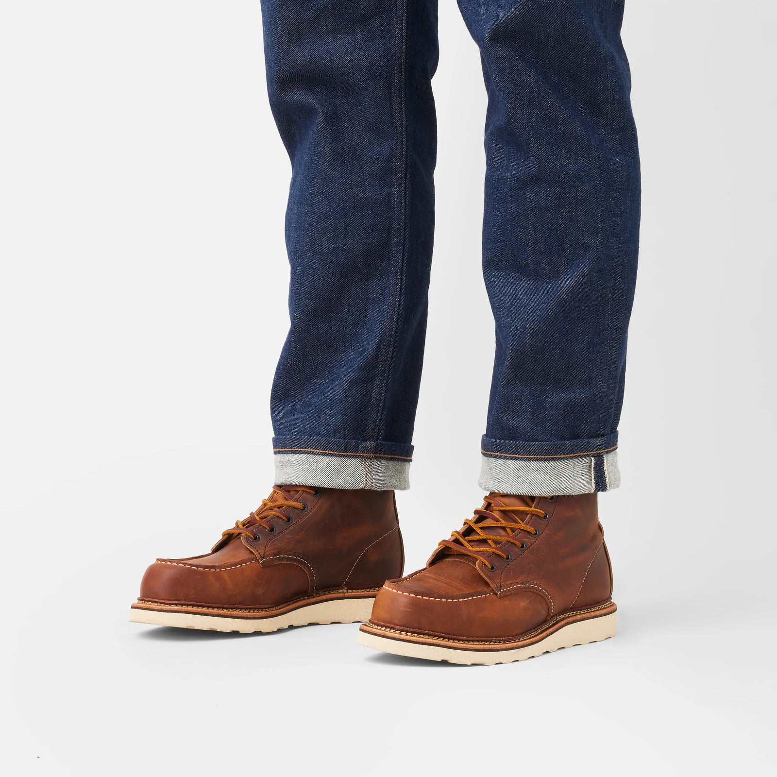 Red Wing Men's Classic Moc 6-Inch Copper Rough & Tough - Heritage