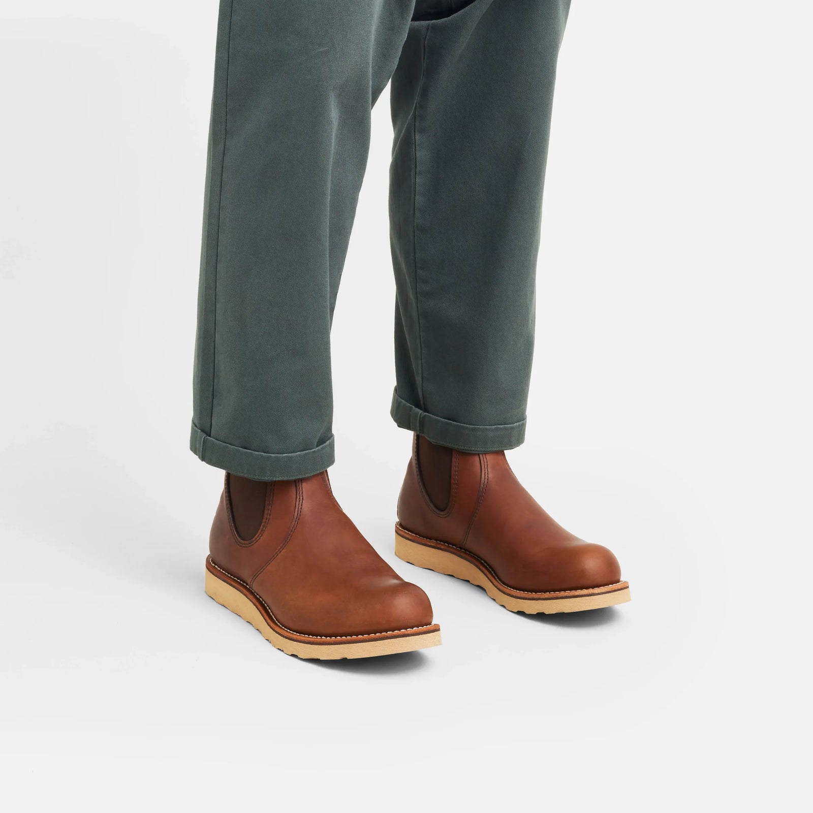 red wing dress boots Men's Red Wing Classic Pull-On Chelsea Boots | Amber | Size 11