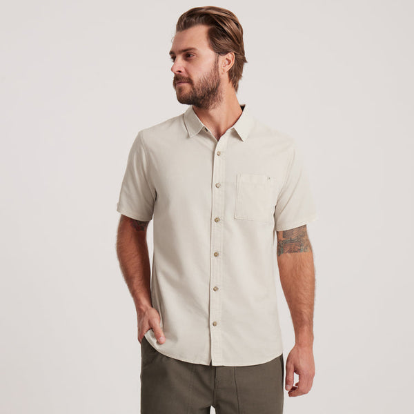 Made To Fade Short Sleeve Button Up Shirt