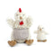 Mon Ami Mother Hen & Baby Chick Plush Set