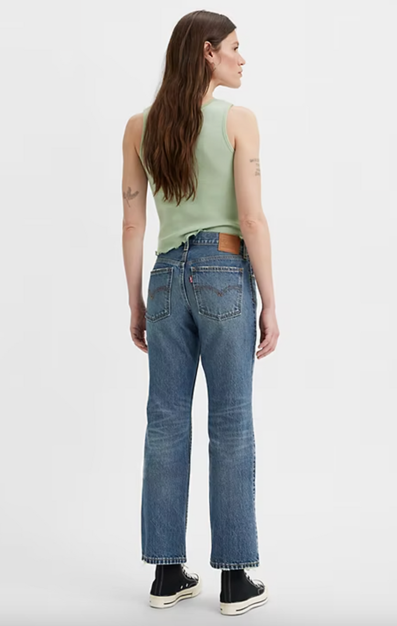 Levis Middy Ankle Bootcut Womens Jeans