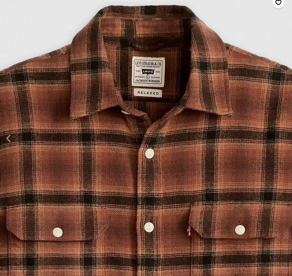 Flannel Jackson Worker Overshirt