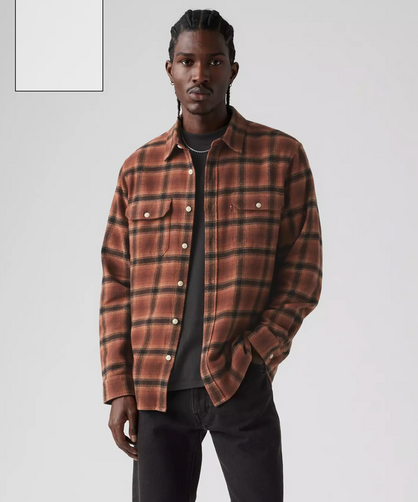 Flannel Jackson Worker Overshirt