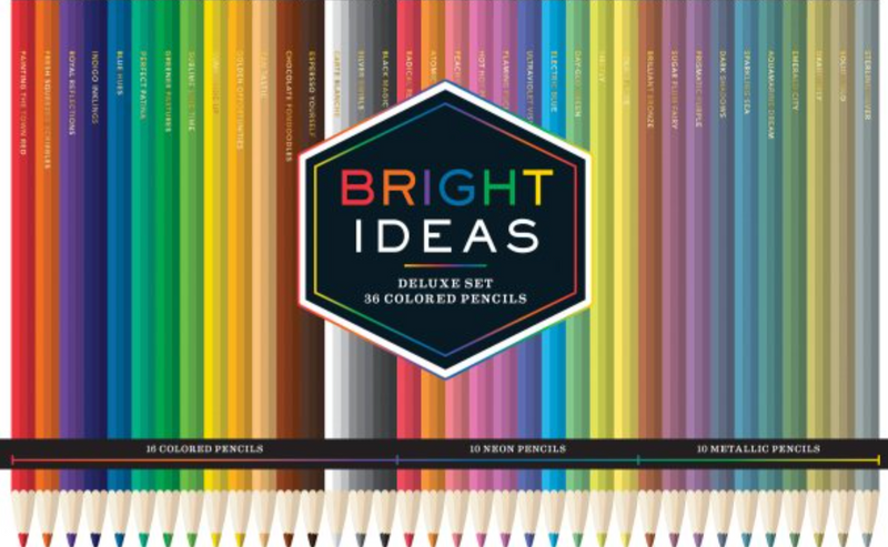 Bright Ideas Deluxe Set 36 Colored Pencils Set