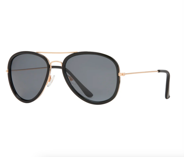 Asher - Onyx/Gold / Smoke Polarized