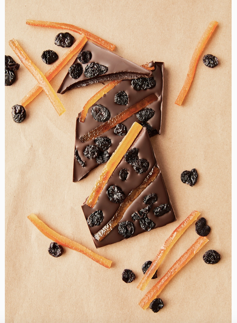 Wildwood Chocolate: Orange Confit and Cherries