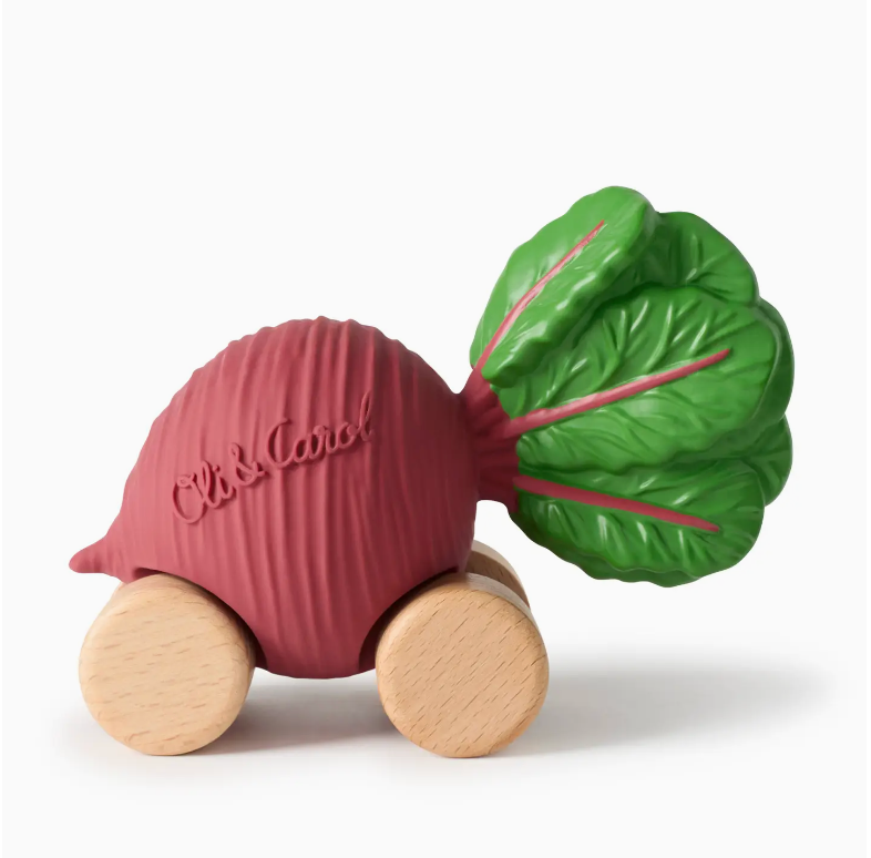 Betty the beetroot baby car