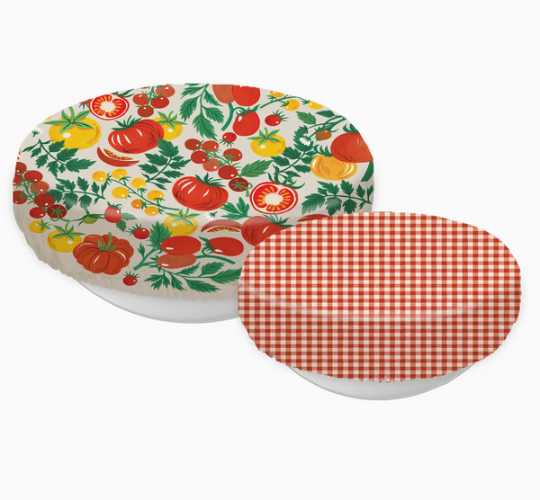 Tomato Vine Bowl Cover Set