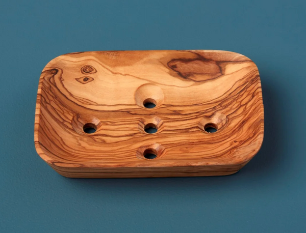 Olive Wood Sponge Holder