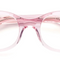 Bixby Reading Glasses - Polished Clear Pink