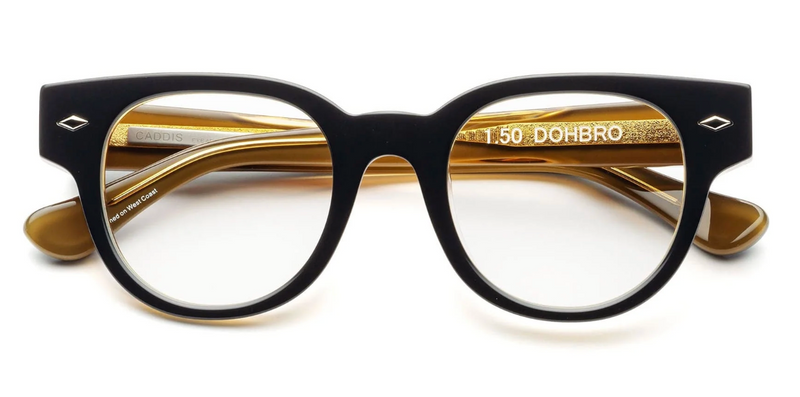 Dohbro Reading Glasses- Polished Texas Tea