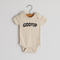 Cream Giddyup Modern Organic Baby Bodysuit