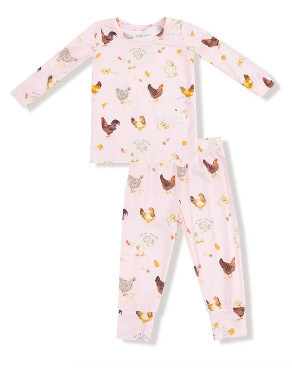 Loungewear Set-Collector Chicken-Pink