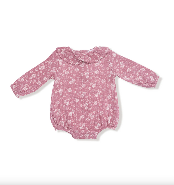 Bandana Floral Bubble Onesie